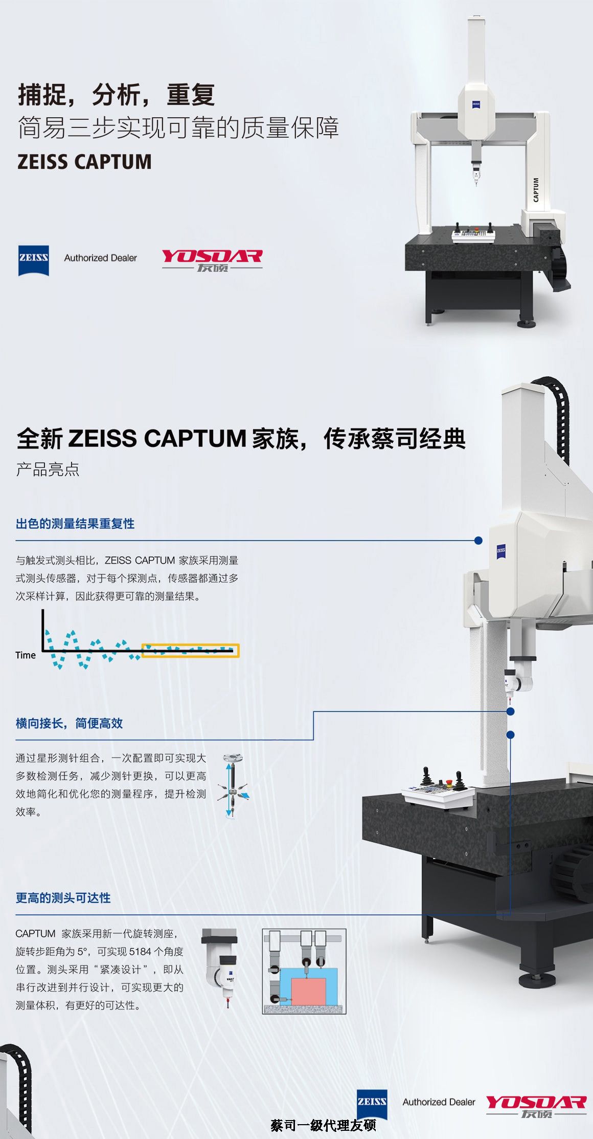 临沧蔡司三坐标CAPTUM